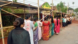 Lok Sabha polls: Around 2,500 voters cross border fencing to cast votes in Tripura